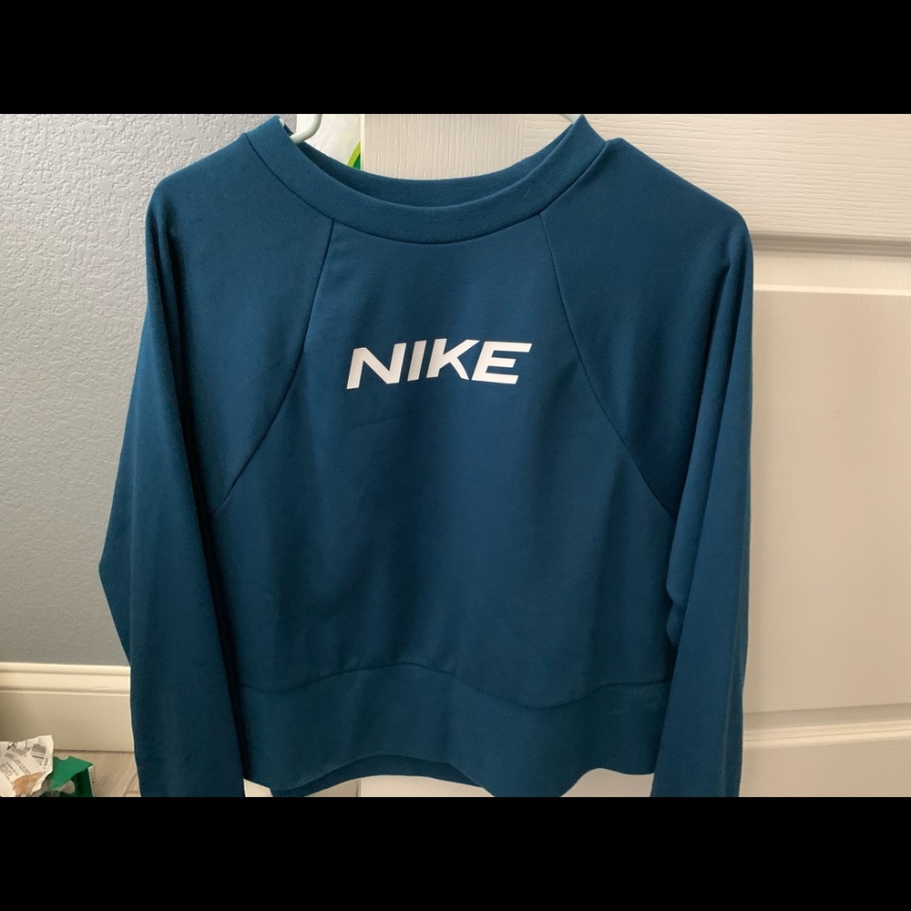 Blue Nike crewneck